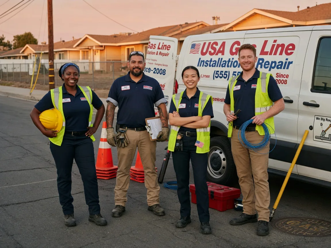 Gas Line Installation company in South Amana, IA